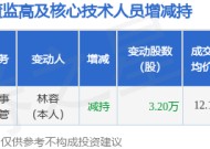 天源迪科：12月31日高管林容减持股份合计3.2万股