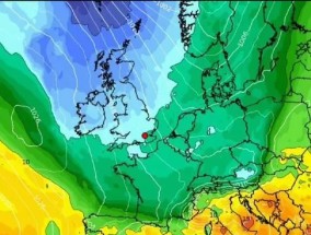 英国天气:今天气温可能骤降至零下5摄氏度，北极风暴将地图变成蓝色